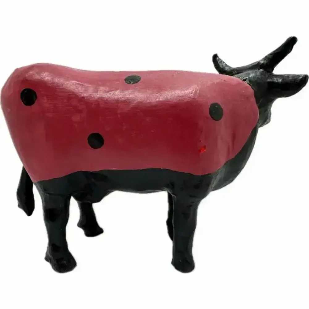 Objets design - Vache décorative la COWccinelle - VACHES ET COMPAGNIE