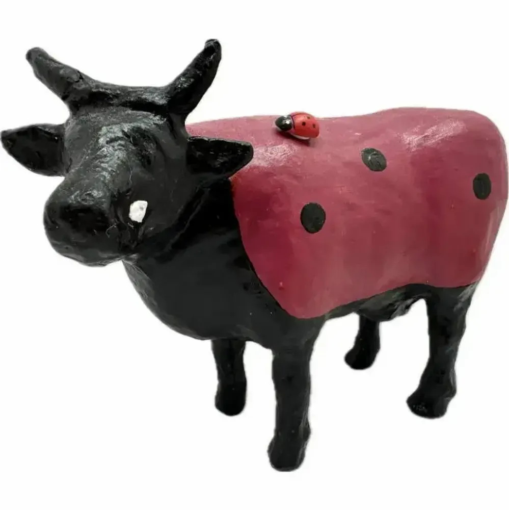 Objets design - Vache décorative la COWccinelle - VACHES ET COMPAGNIE