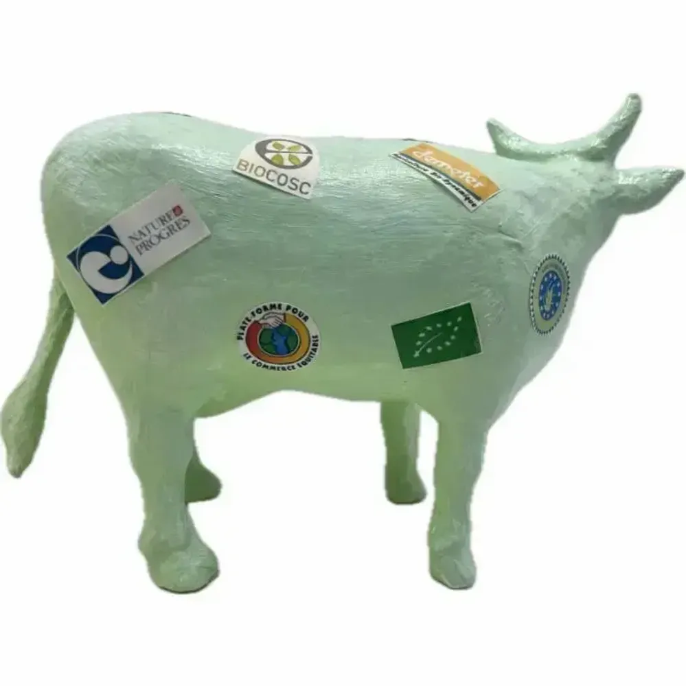 Objets design - Vache décorative l'ECOWlo - VACHES ET COMPAGNIE