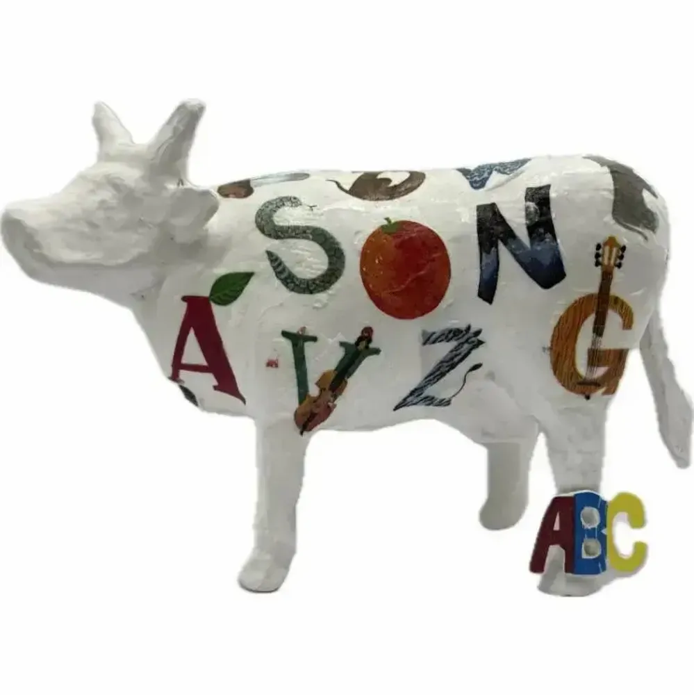 Objets design - Vache décorative l'ECOWlière - VACHES ET COMPAGNIE