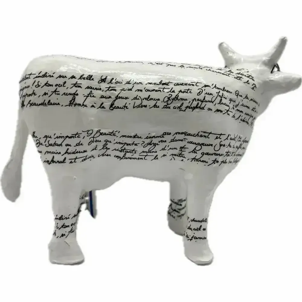 Objets design - Vache décorative la COWllégienne - VACHES ET COMPAGNIE