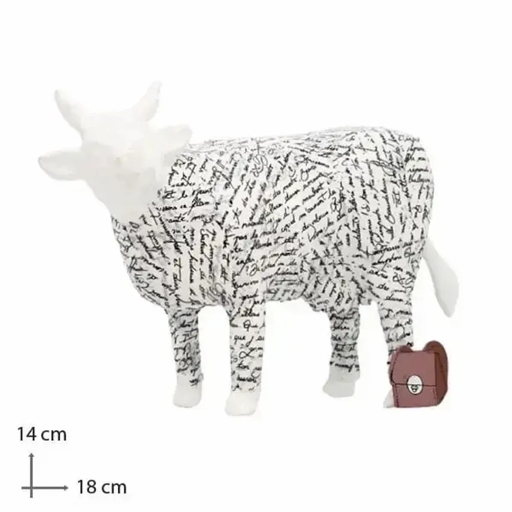 Objets design - Vache décorative la COWllégienne - VACHES ET COMPAGNIE