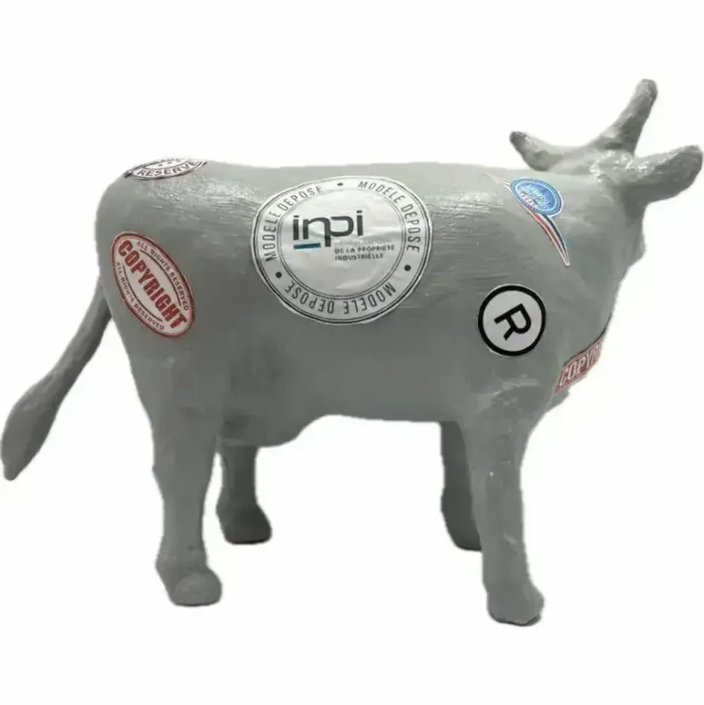 Objets design - Vache décorative la COWpyright - VACHES ET COMPAGNIE