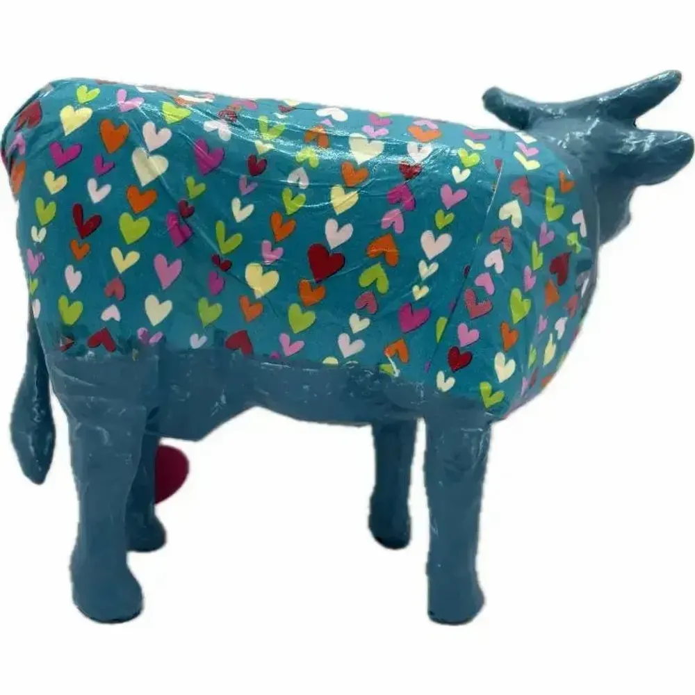 Objets design - Vache décorative la COWté Coeur - VACHES ET COMPAGNIE