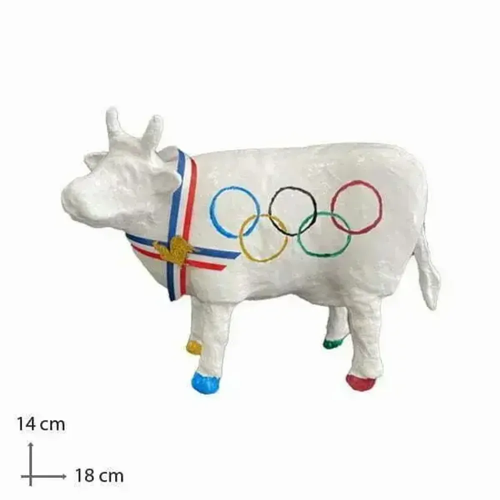Objets design - Vache décorative La COWlympique - VACHES ET COMPAGNIE