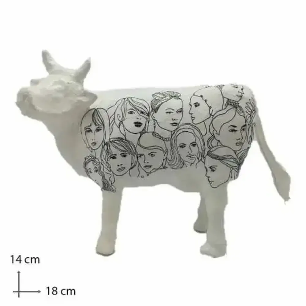 Objets design - Vache décorative la COWpine - VACHES ET COMPAGNIE