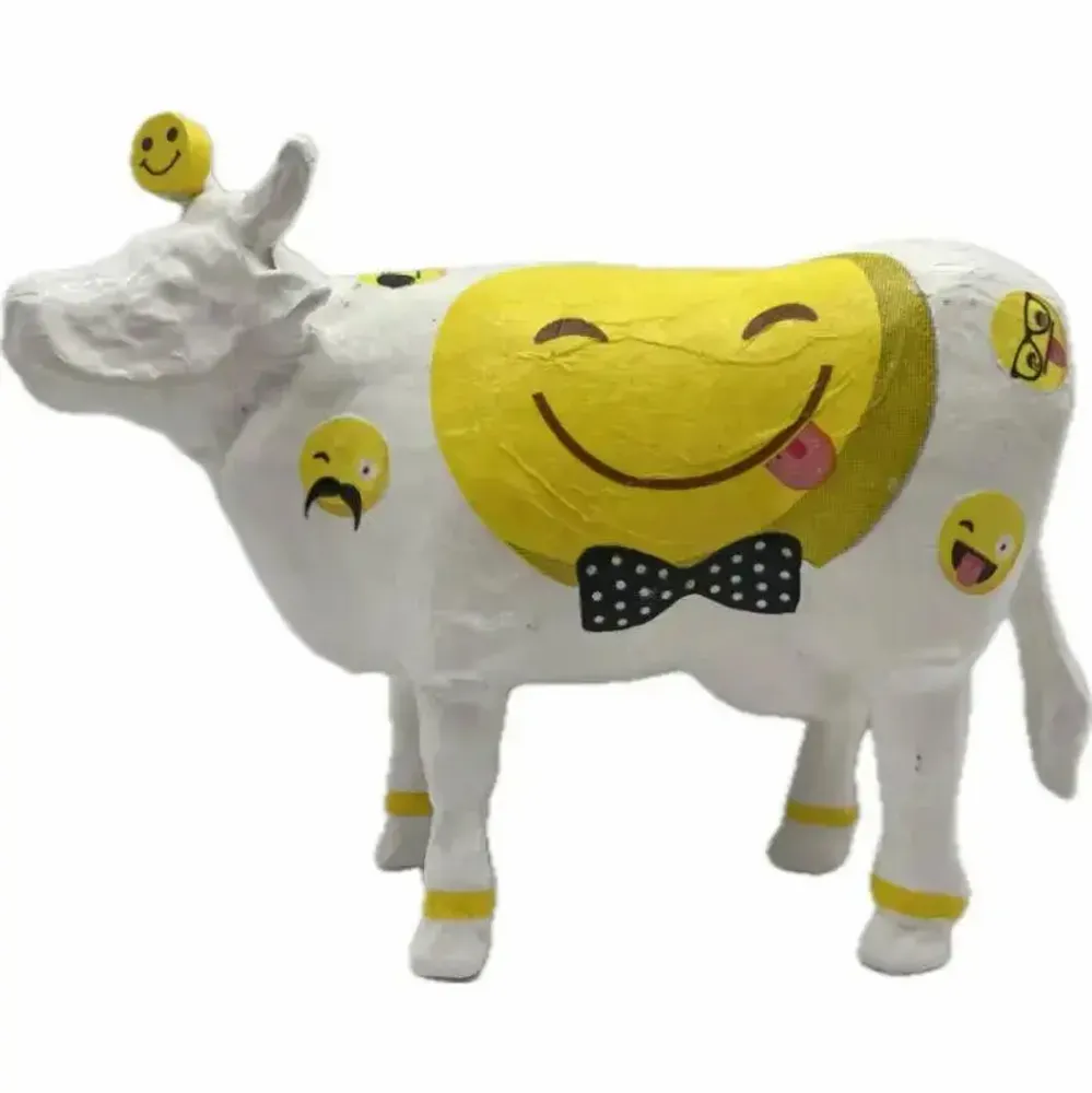 Objets design - Vache décorative l'EmotiCOWne - VACHES ET COMPAGNIE