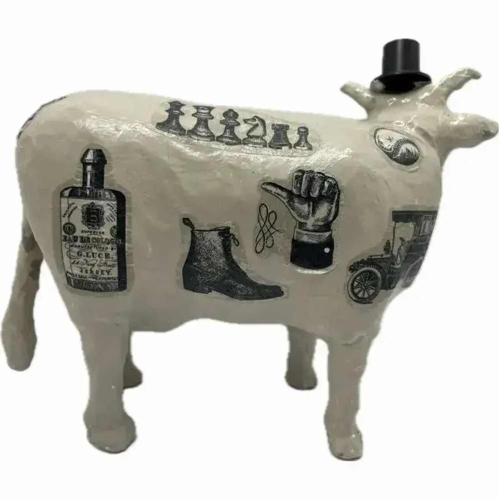 Objets design - Vache décorative la COWnan Doyle - VACHES ET COMPAGNIE