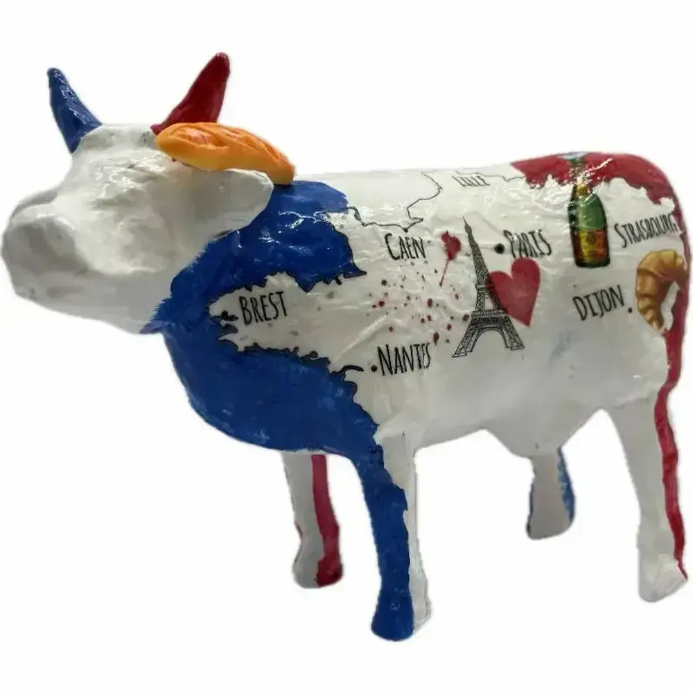 Objets design - Vache décorative la TriCOWlore - VACHES ET COMPAGNIE