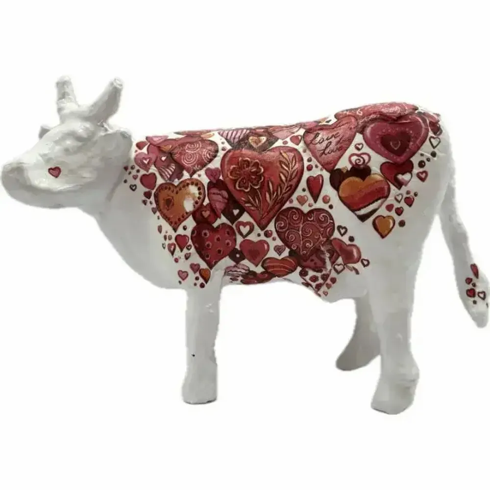 Objets design - Vache décorative la Cowte d'Amour - VACHES ET COMPAGNIE
