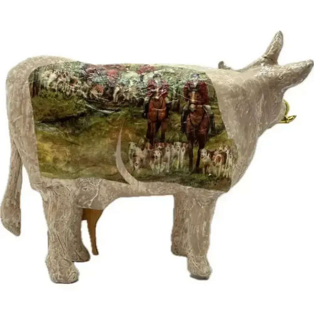 Objets design - Vache décorative la COWr de Chasse - VACHES ET COMPAGNIE