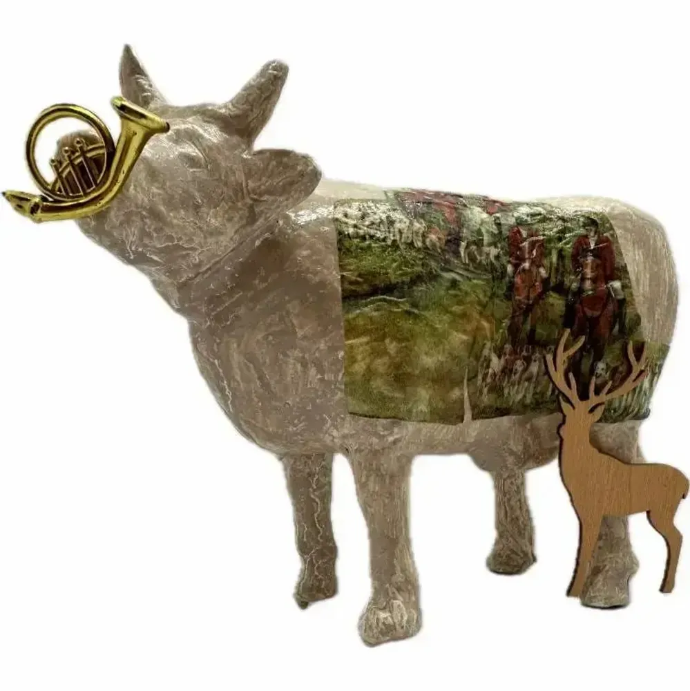 Objets design - Vache décorative la COWr de Chasse - VACHES ET COMPAGNIE
