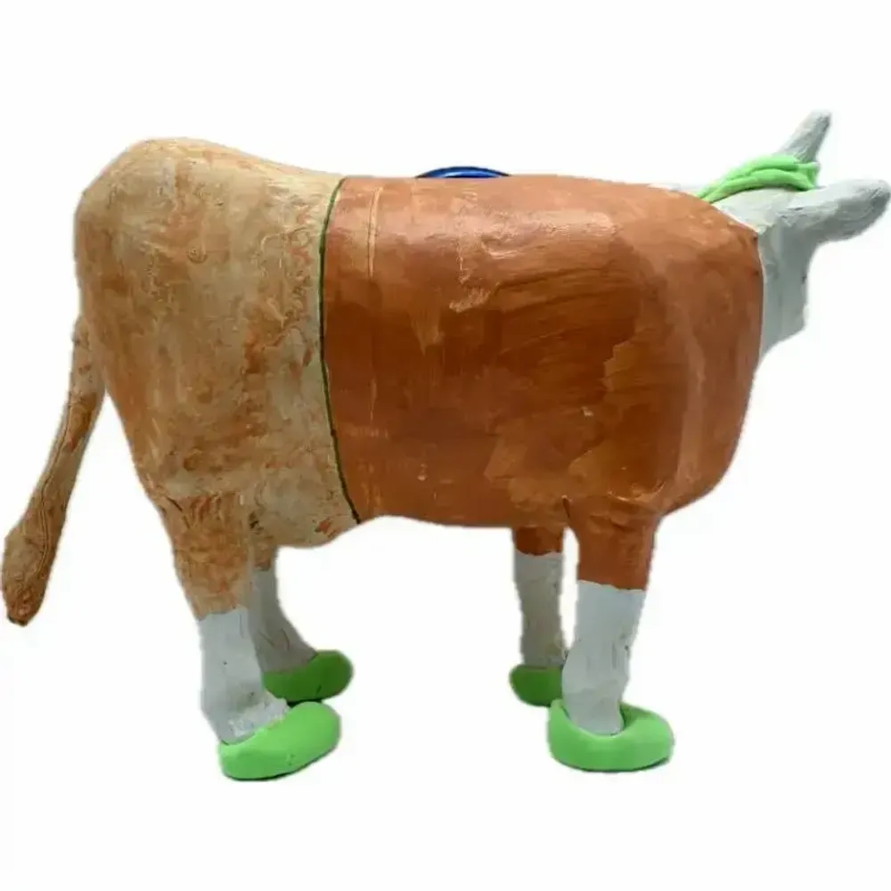 Objets design - Vache décorative l'Ex AeCOW - VACHES ET COMPAGNIE