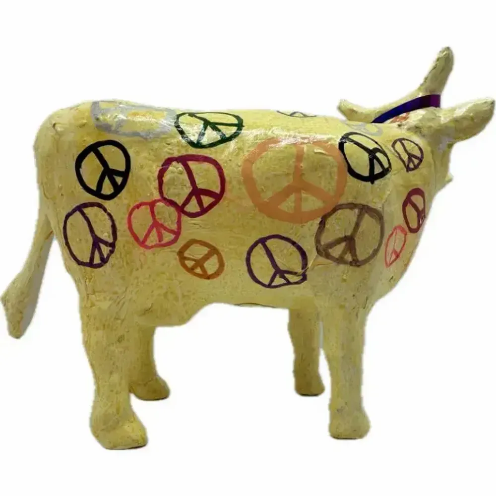 Objets design - Vache décorative la COWmmunauté - VACHES ET COMPAGNIE