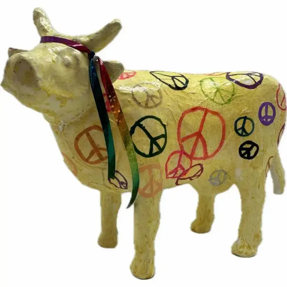 Objets design - Vache décorative la COWmmunauté - VACHES ET COMPAGNIE