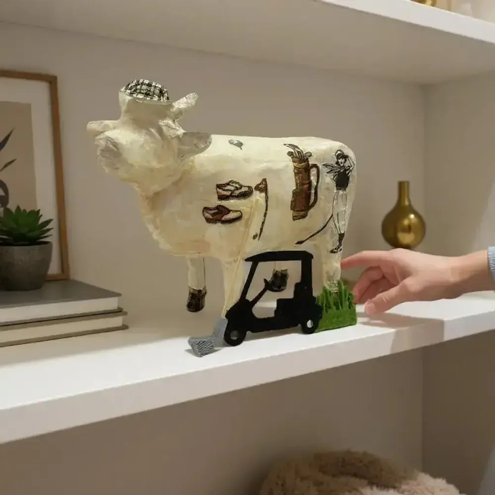 Objets design - Vache décorative la ReCOWvery - VACHES ET COMPAGNIE