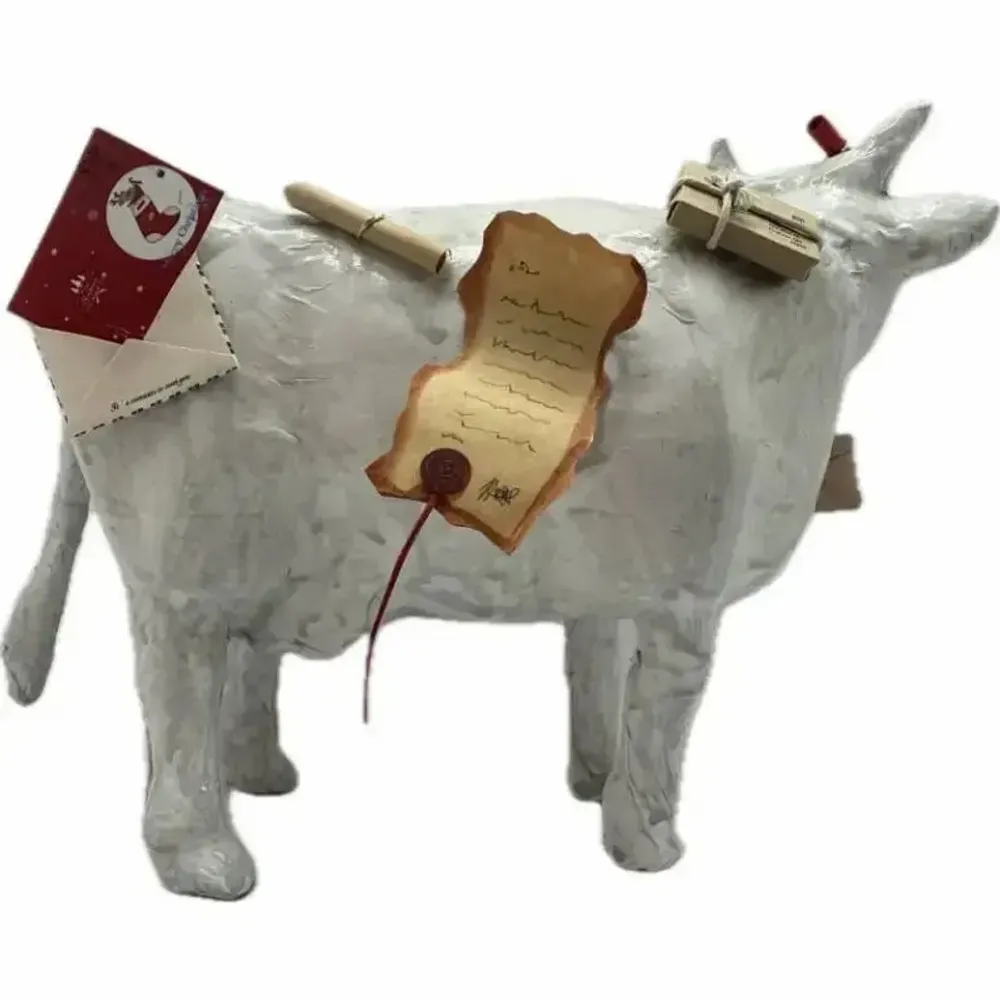 Objets design - Vache décorative la COWrrespondance - VACHES ET COMPAGNIE