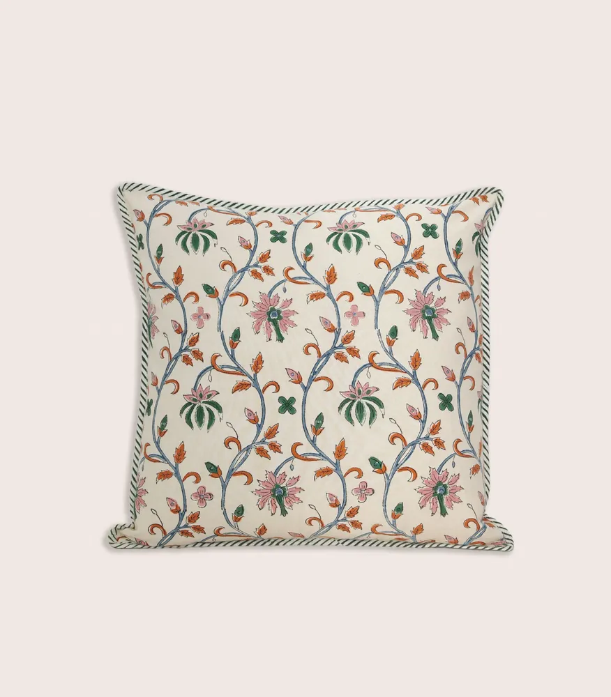 Coussins textile - Housse de coussin DINTY Orange - JAMINI BY USHA BORA