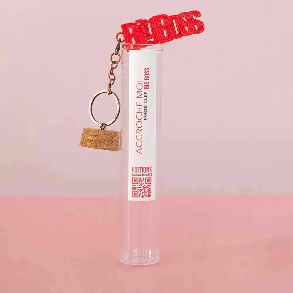 Petite maroquinerie - Porte-clés à message – Big Boss - MAUVAISES GRAINES