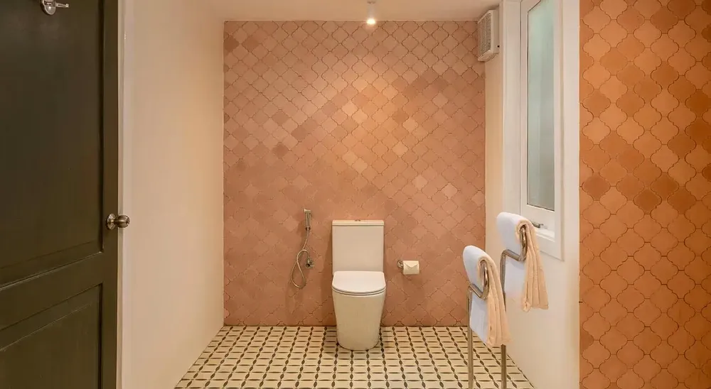 Cement tiles - Cast Cement Tiles - Arabesque Shape - ILOT COLOMBO