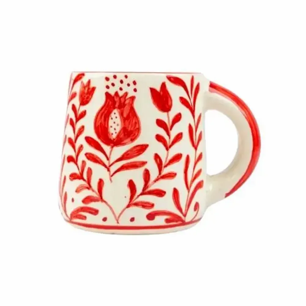Mugs - Anaar Coffee Mugs - 3.5 X 3 Inches - CASA AMAROSA