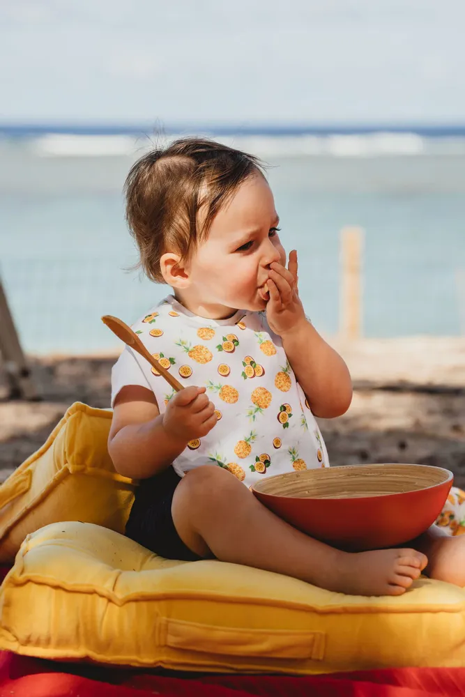 Homewear - Bib - Pineapple and Passion Fruit - POP ET SES FRÈRES
