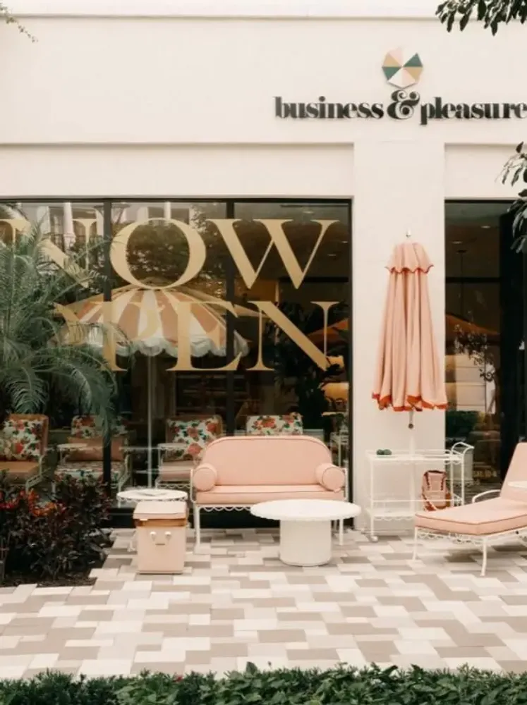 Lawn tables - The Daisy Side Table - BUSINESS & PLEASURE CO.