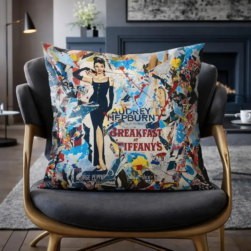 Coussins textile - Housse de coussin décoratif Audrey 60 x 60 - Design by Anne Mondy - ARTDECORIS