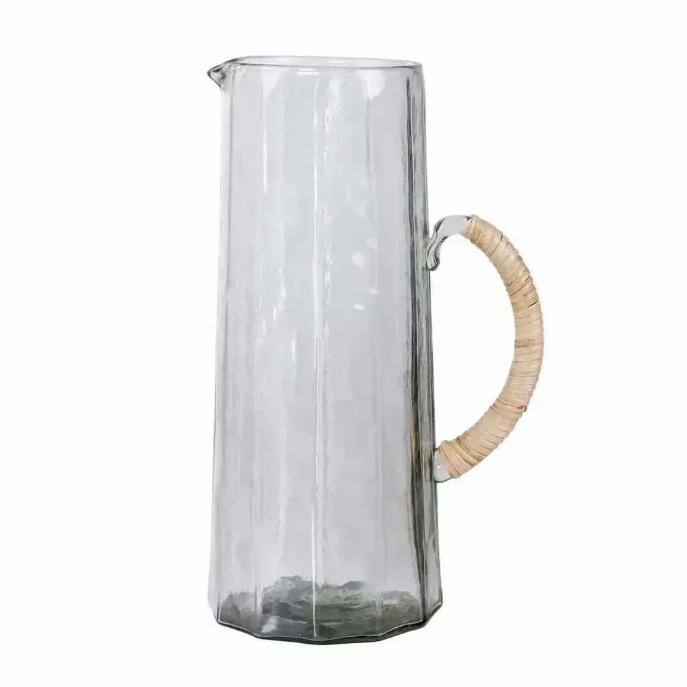 Ustensiles de cuisine - Pichet à eau martelé, brun, 6,25 x 9,5 pouces - CASA AMAROSA