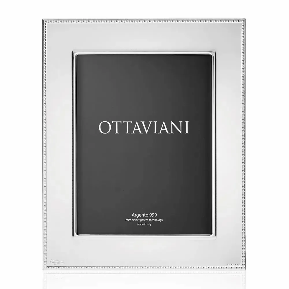 Objets design - Cadre photo miro-argent « Classique » - OTTAVIANI