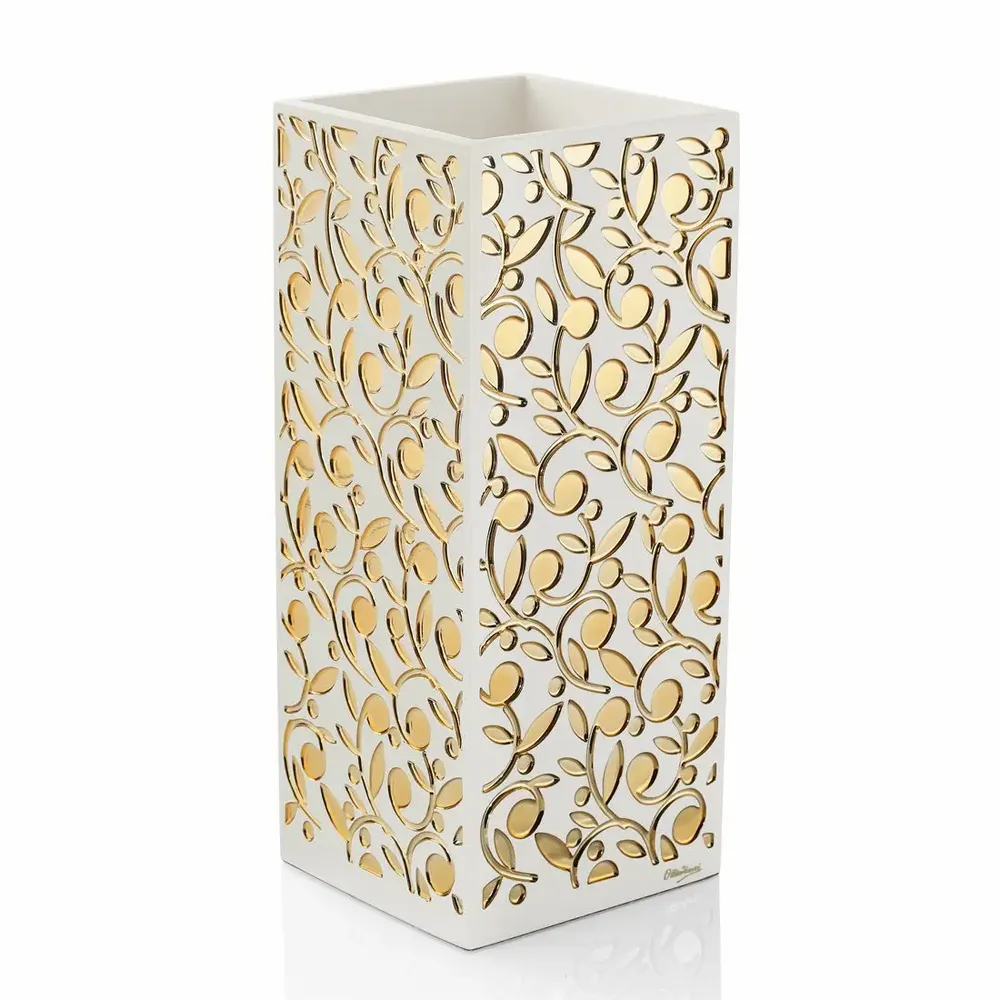 Objets design - Vase en résine dorée - OTTAVIANI