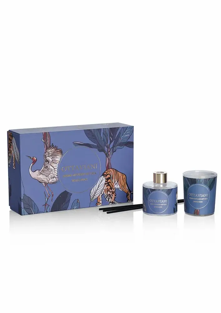 Diffuseurs de parfums - Coffret parfum et bougie parfumée - OTTAVIANI