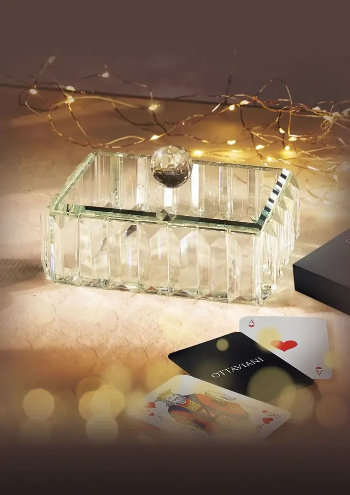 Objets design - boîte de jeu Crystal - OTTAVIANI