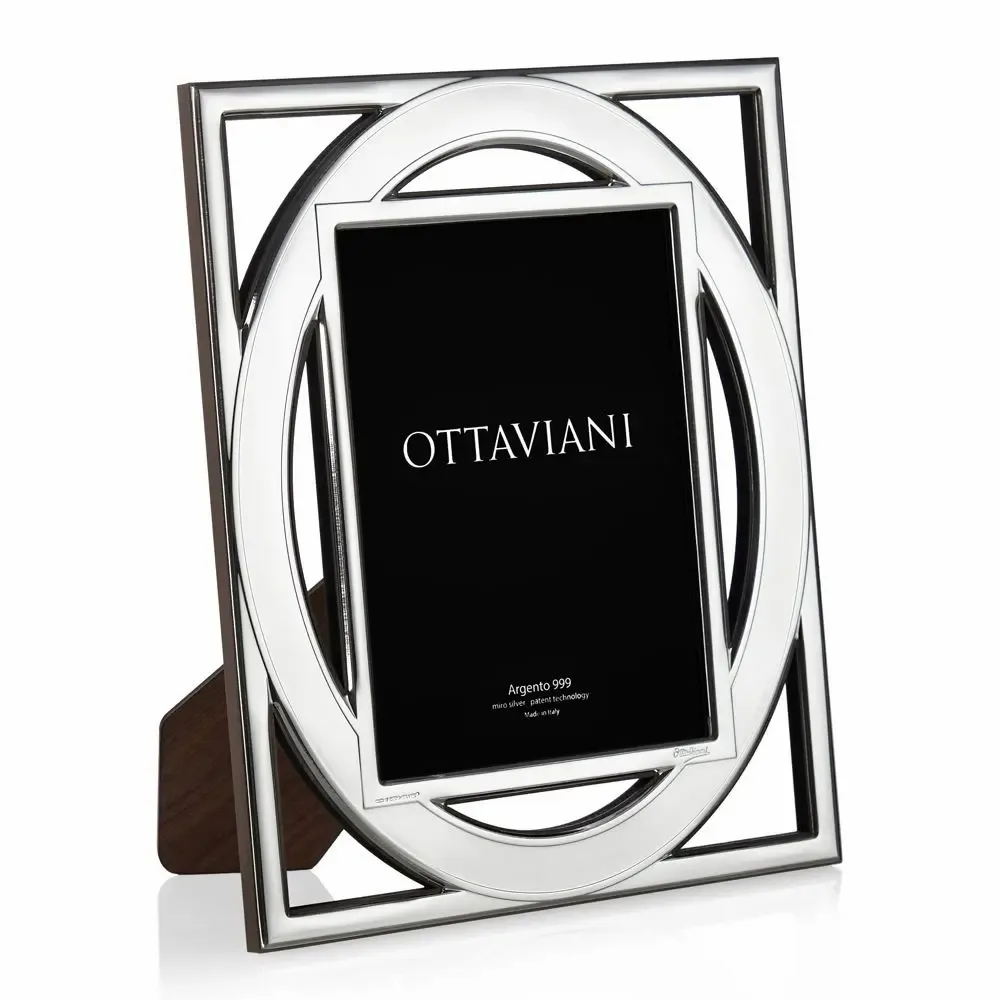 Objets design - Cadre photo Miro Argent "O di Ottaviani" - OTTAVIANI