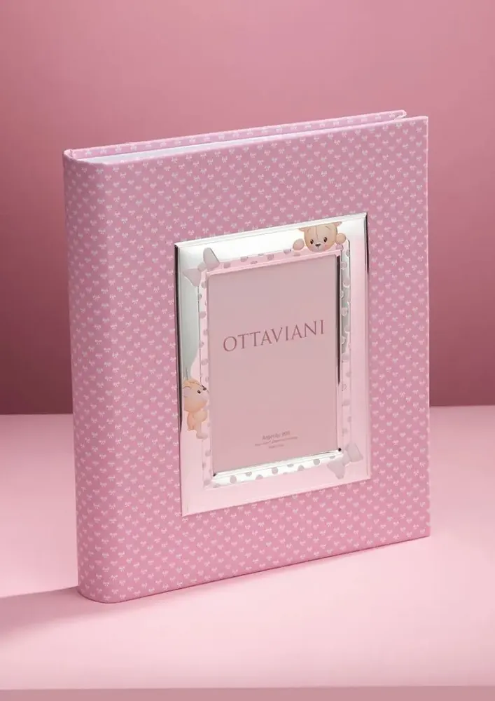 Design objects - Photo album miro-silver "Teddy bear" - OTTAVIANI