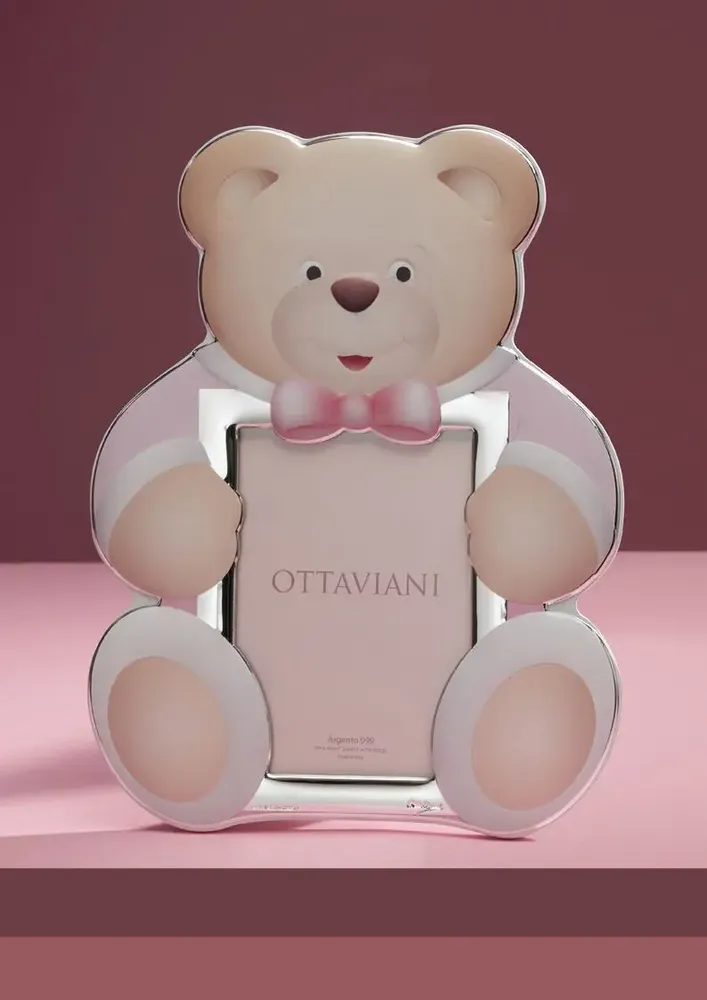 Design objects - Photoframe miro-silver "Big bear" - OTTAVIANI