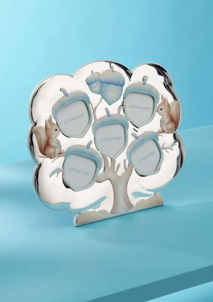 Design objects - Photoframe miro-silver "My family" - OTTAVIANI