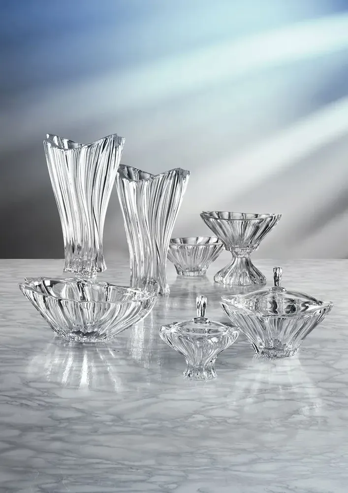 Objets design - Centre de table en cristal « Marée » - OTTAVIANI