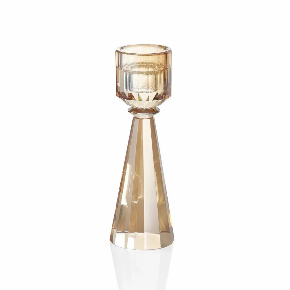 Objets design - Bougeoir en cristal coloré - OTTAVIANI