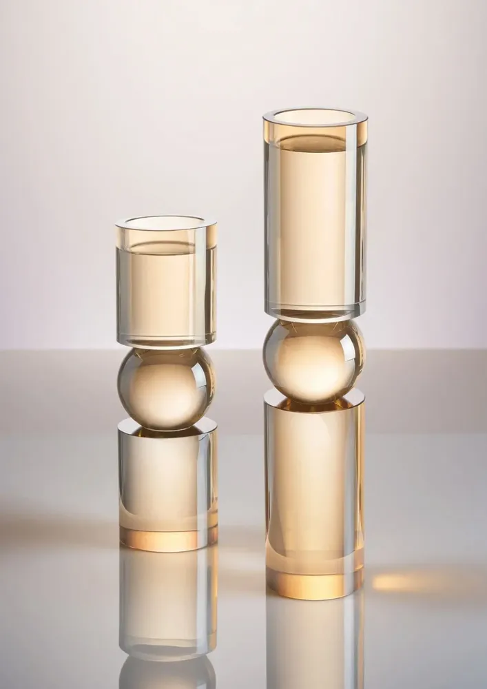 Design objects - Colored crystal candle holder - OTTAVIANI