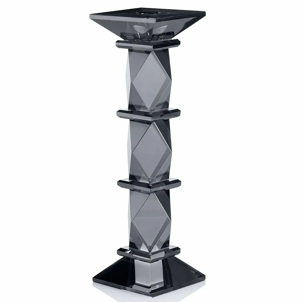 Objets design - Bougeoir en cristal coloré - OTTAVIANI