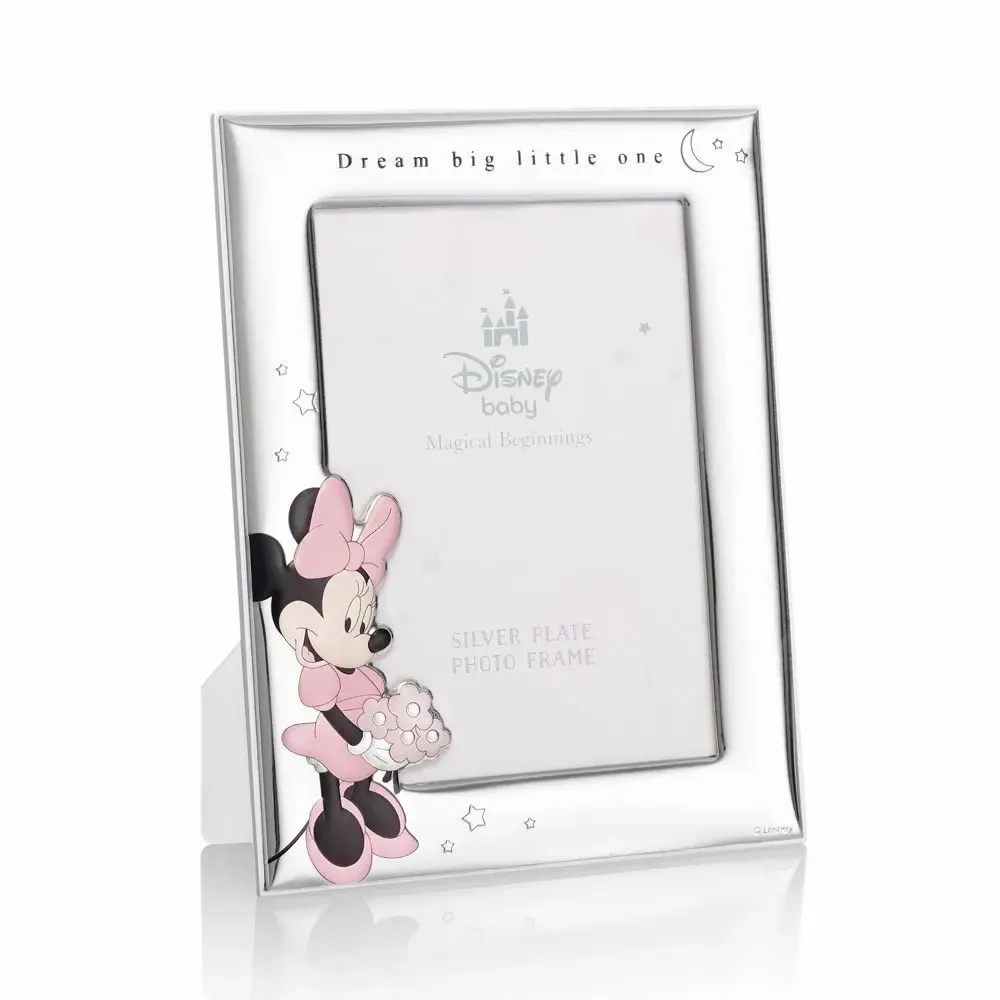 Objets design - Cadre photo Miro argenté collection Disney « Minnie » - OTTAVIANI