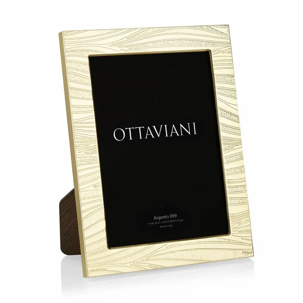 Design objects - Photo frame Miro Silver "Il mare della vita gold" - OTTAVIANI