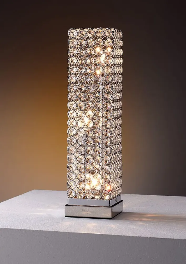 Objets design - Lampe de table à cristaux « Totem » - OTTAVIANI