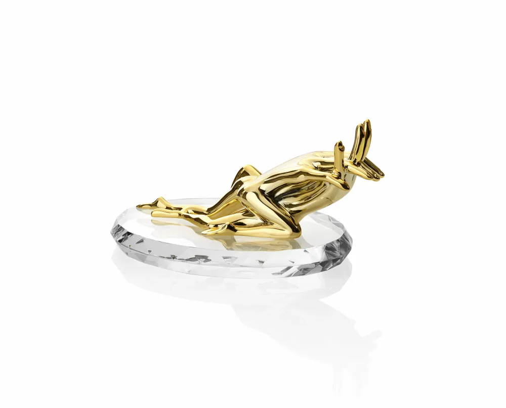 Objets design - Sculpture en argent « Édition spéciale Passion » et or - OTTAVIANI