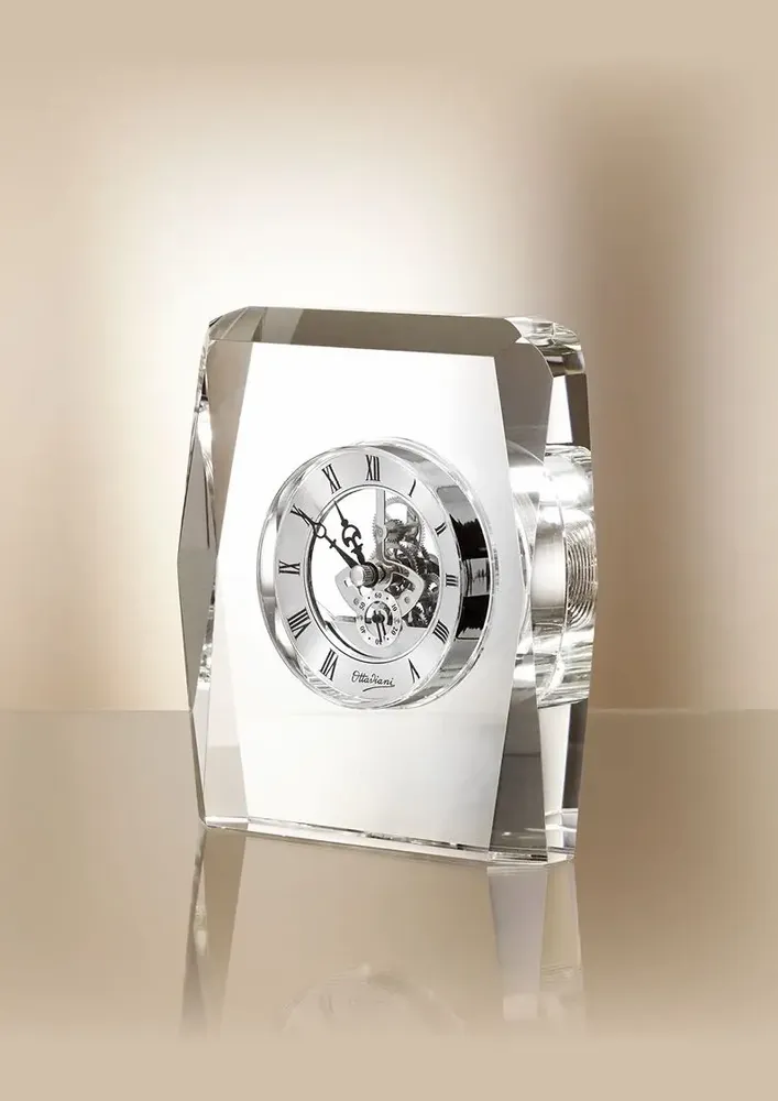 Design objects - Crystal clock - OTTAVIANI