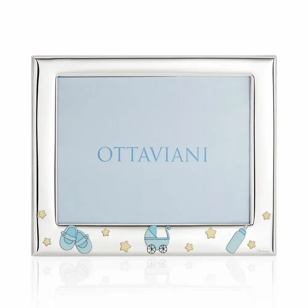 Objets design - Cadre photo Miro-argent « Naissance » - OTTAVIANI