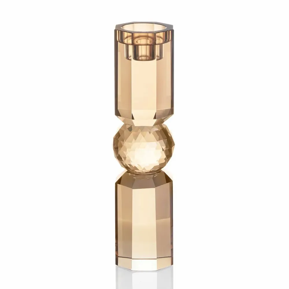 Objets design - Bougeoir en cristal coloré - OTTAVIANI