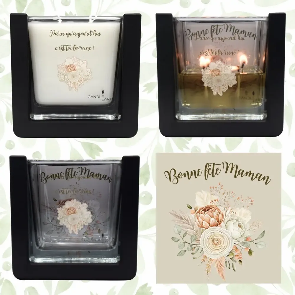 Cadeaux - Fête des mères Bouquet - BOUGIES CANDLEARTH