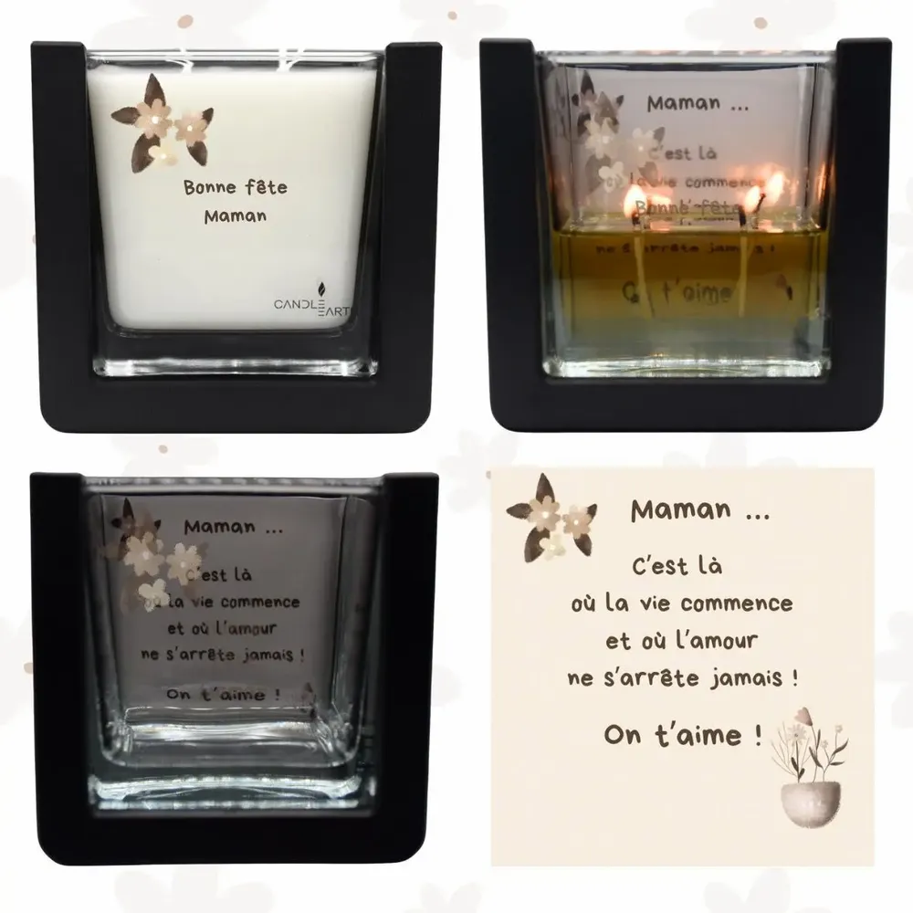 Cadeaux - Fête des mères Fleur - BOUGIES CANDLEARTH